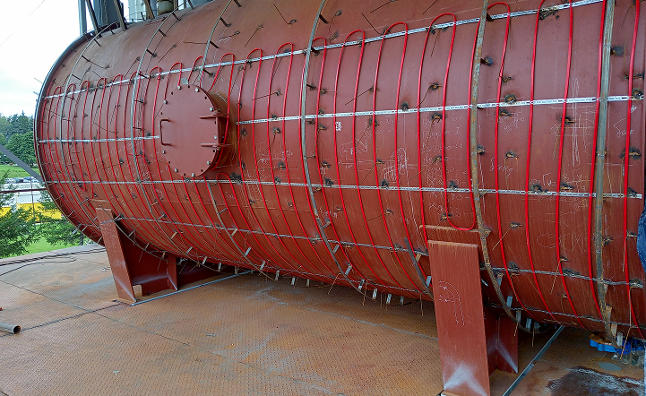 Обогрев резервуара