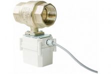 Шаровой кран с электроприводом 220V BUGATTI ¾” Gidrolock | ЭТК Обогрев