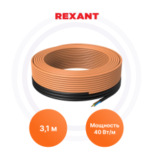 Резистивный греющий кабель Rexant -124-3,1 REXANT | ЭТК Обогрев
