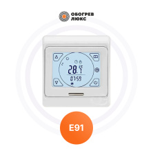 Терморегуляторы E91 Обогрев Люкс | ЭТК Обогрев