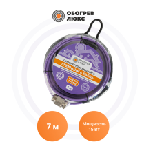 Саморегулирующийся греющий кабель Standart в трубу-15-7 Обогрев Люкс | ЭТК Обогрев